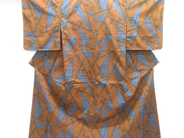 Japanese Kimono / Tsumugi Omeshi Silk